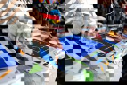 Blind fans were given touch tech to follow Africa Cup games, but not for the final