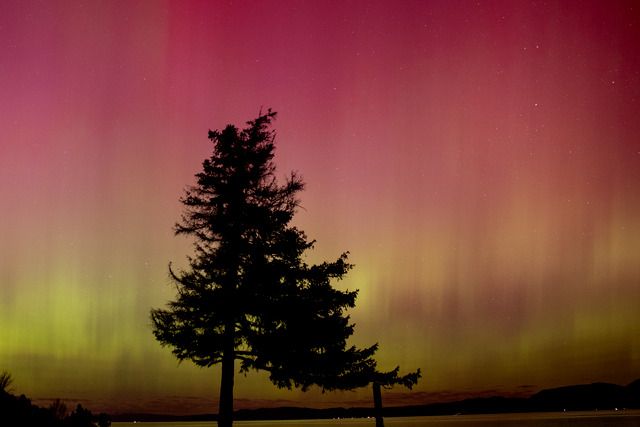 Auroras are expected to be seen as far down south as Central Europe and the Southern parts of the United States.