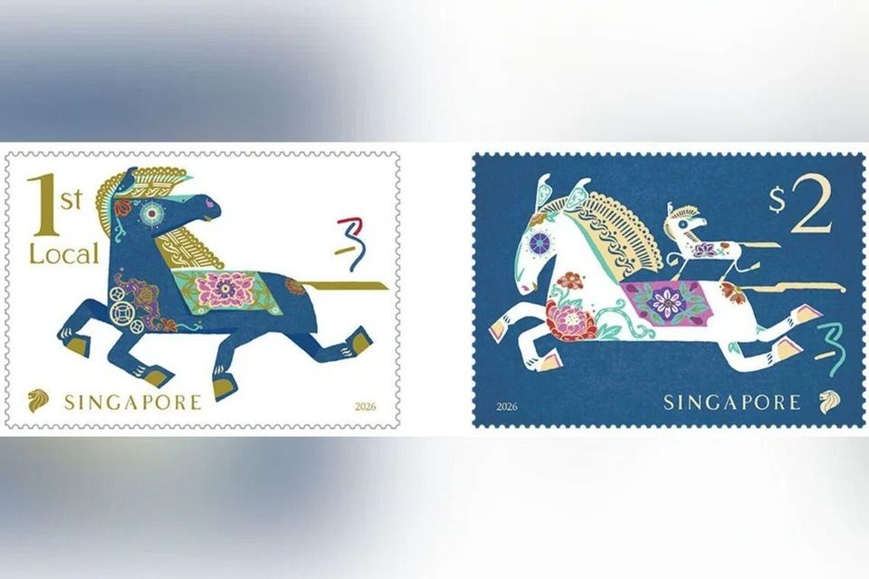 SingPost trots out Year of the Horse Zodiac stamps for CNY