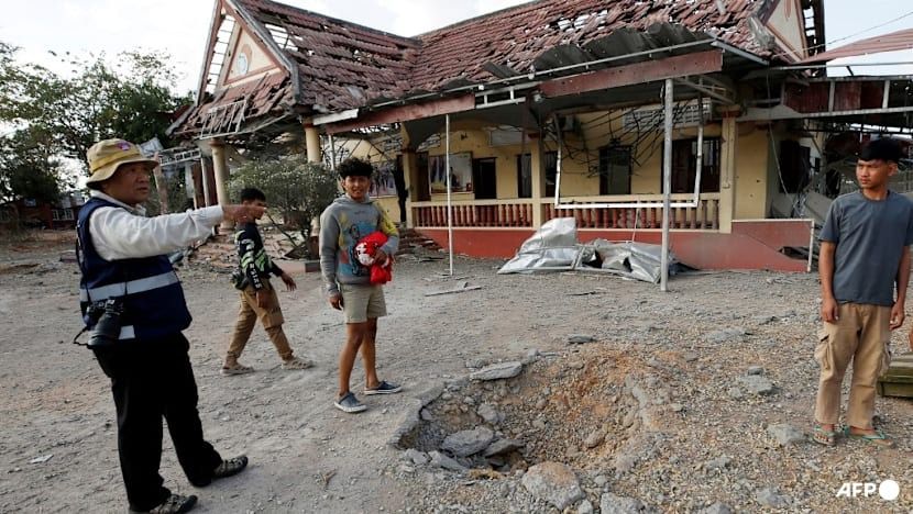 Thai forces razed Cambodian homes on the border, says local rights group