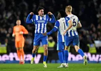 Soccer-Kostoulas overhead kick saves Brighton against Bournemouth