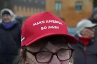 'Make America Go Away' red caps become symbol of defiance in Greenland standoff
