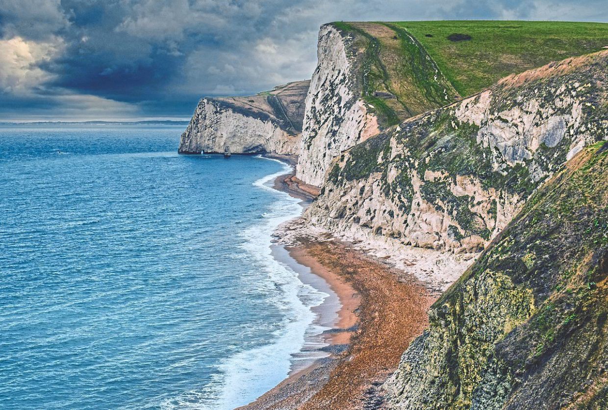 Dorset's Jurassic Coast is the only natural Unesco World Heritage Site in England.