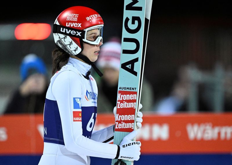 Ski jumping-Austria's Eder wins maiden World Cup title