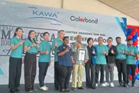 Sungai Buaya roofing company achieves MBOR ‘longest’ feat