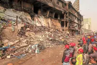 Over 60 missing from Karachi mall fire feared dead