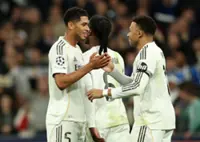 Soccer-Mbappe and Vinicius shine as Real Madrid thrash Monaco 6-1