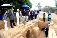 2,000-year-old brick tomb unearthed Vietnam's Quang Ninh province