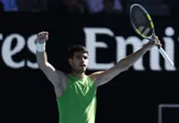 Tennis-Alcaraz passes Hanfmann test to make Australian Open third round