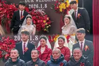 China wedding goes viral as twin brothers marry twin sisters and both sides have twin uncles
