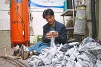 Afghan polio survivor’s sock factory provides hope by employing disabled workers