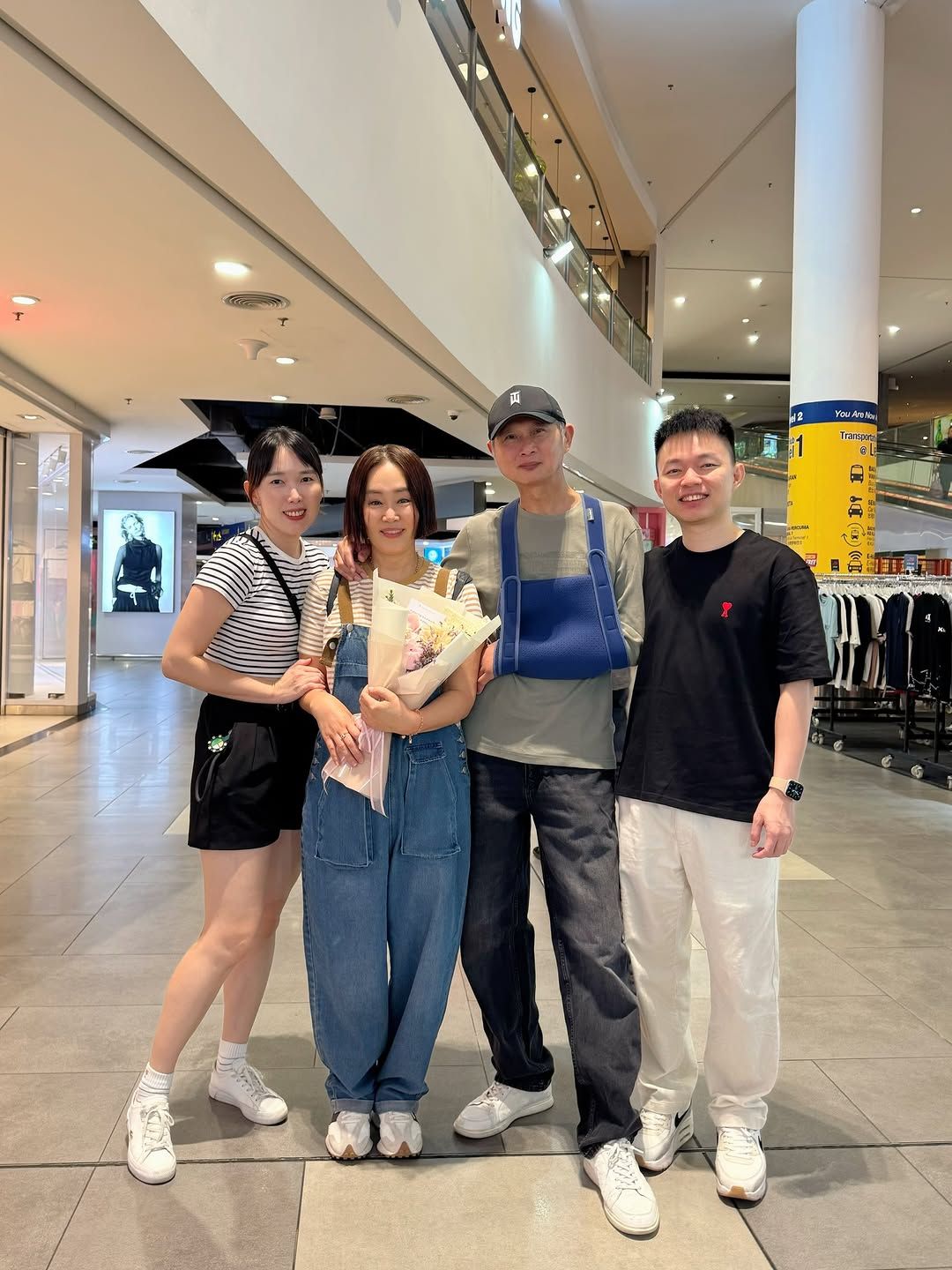 Brief homecoming for Tat Meng after Sydney accident