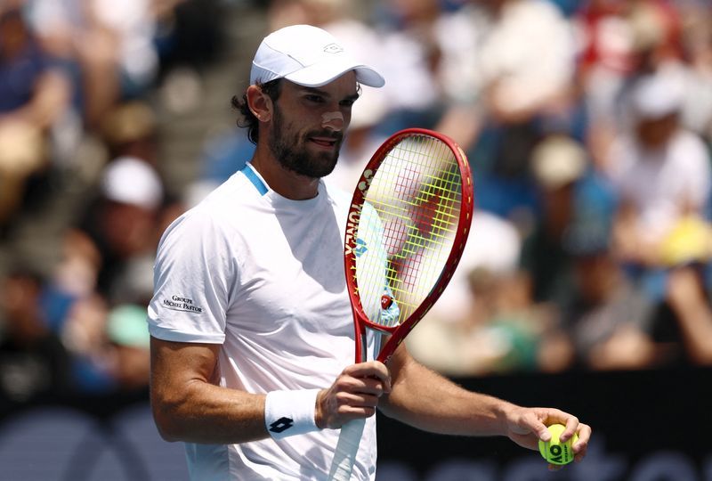 Tennis-Vacherot shows Shanghai success was no fluke by shining in Melbourne