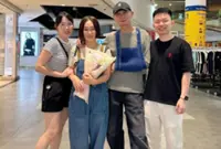 Brief homecoming for Tat Meng after Sydney accident