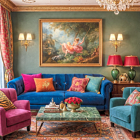 2026 home design trends, from heritage maximalism to lighting as art