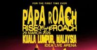 American rock legends Papa Roach announces first-ever Malaysia and Singapore shows in March