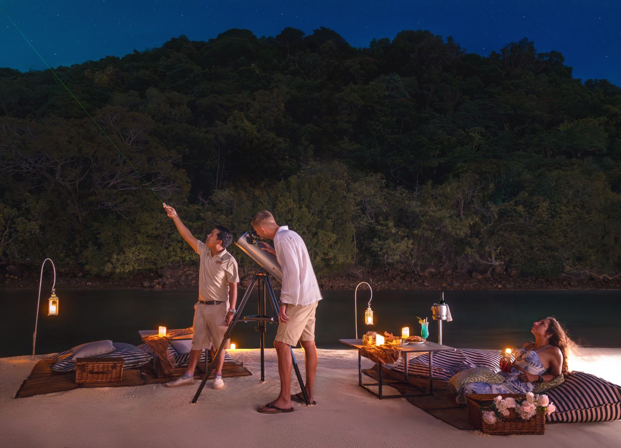 Now until April is the perfect time for stargazing in Krabi