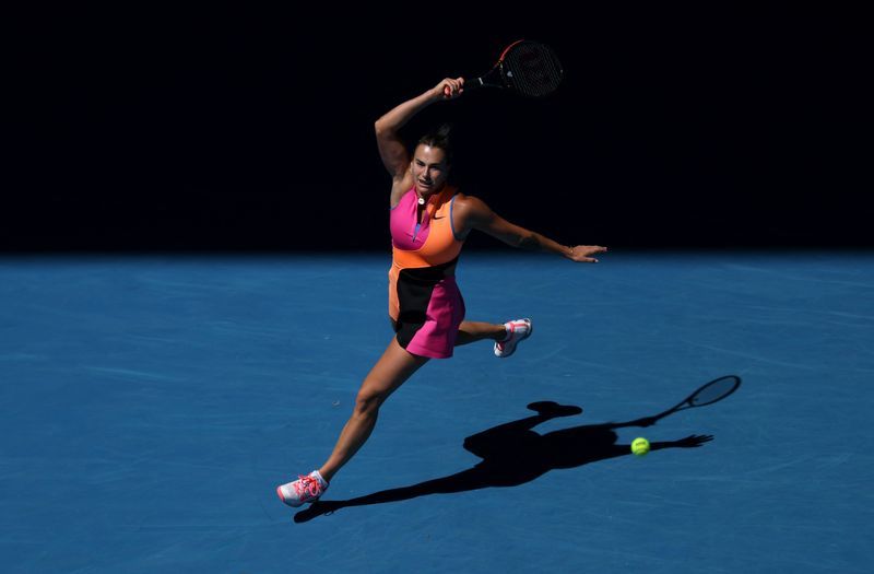 Tennis-Sabalenka hopes to be 'grandma' of the women's tour
