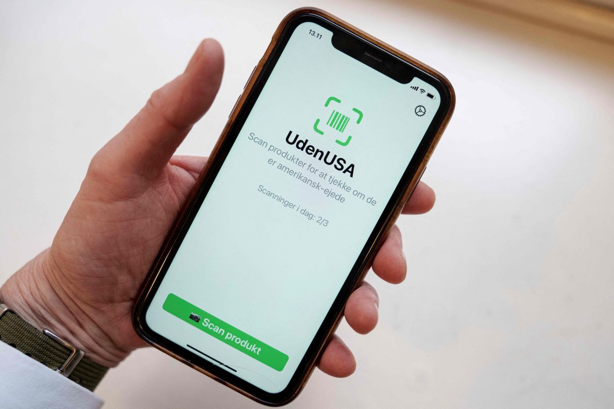 Apps help Danes boycott US goods in supermarkets