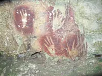 Handprints the oldest cave art found yet