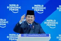 In a fractured world, Prabowo pitches Indonesia as a calm investment bet at WEF