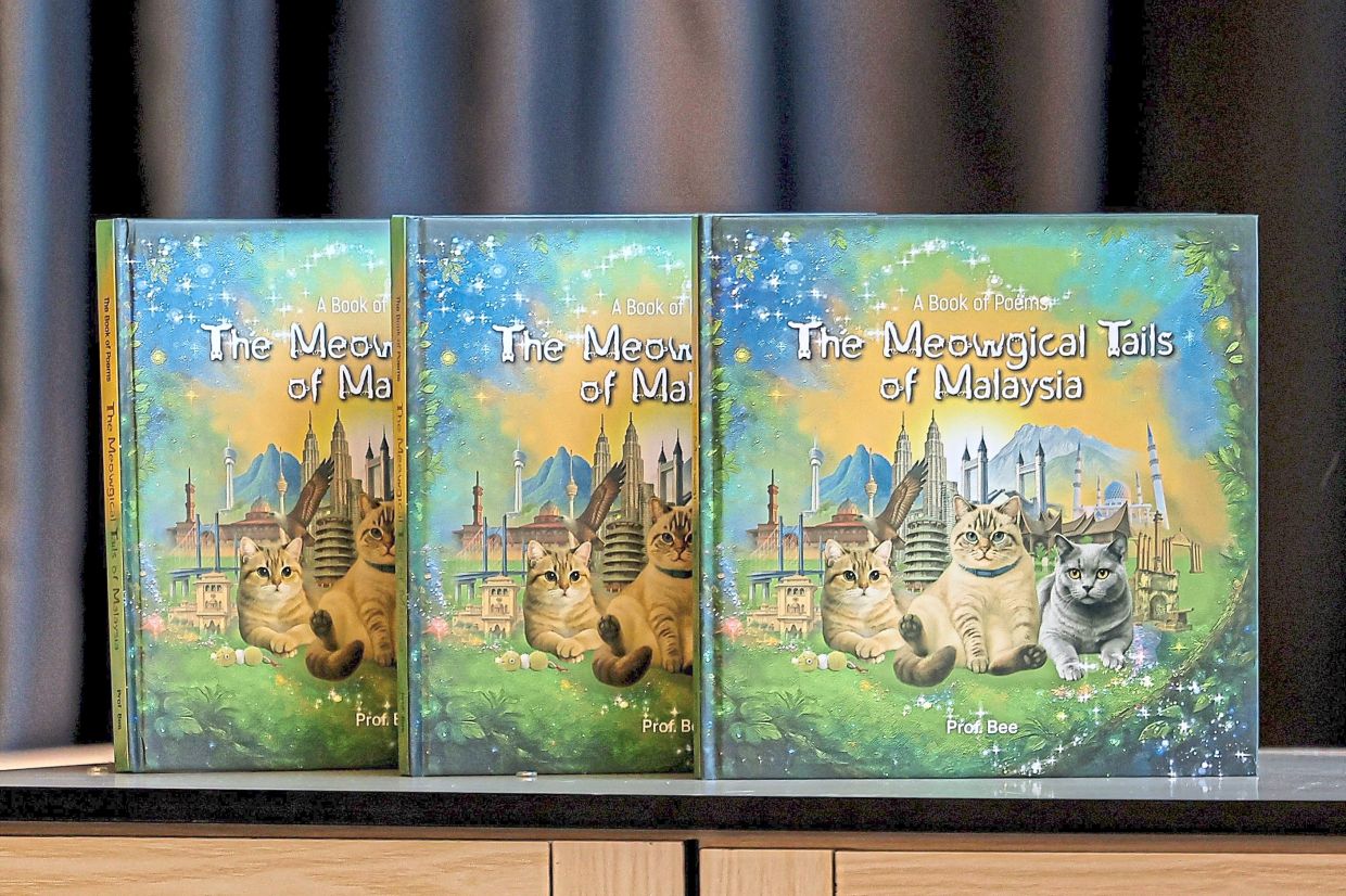 Through the cat characters, the book introduces readers to various aspects of the country.