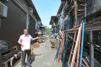 Illegal alley hoarding sparks fire fear