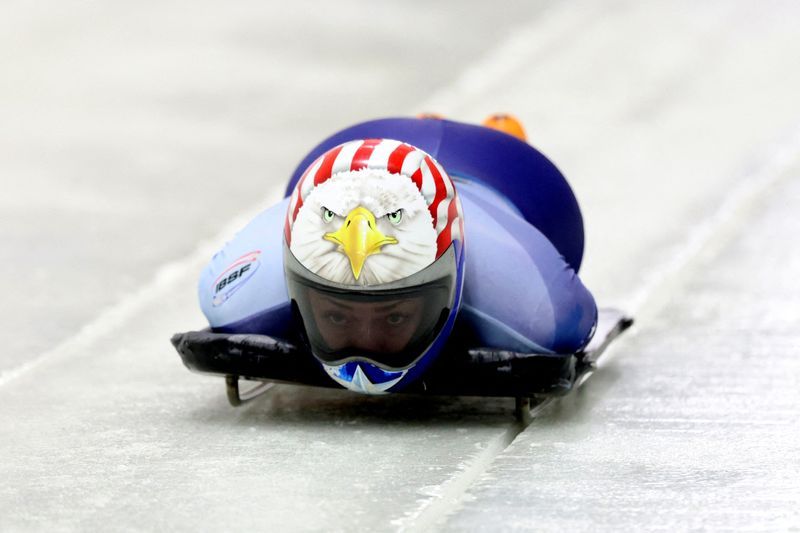 Skeleton-American Uhlaender seeks Olympic wildcard after Canadian skeleton withdrawals