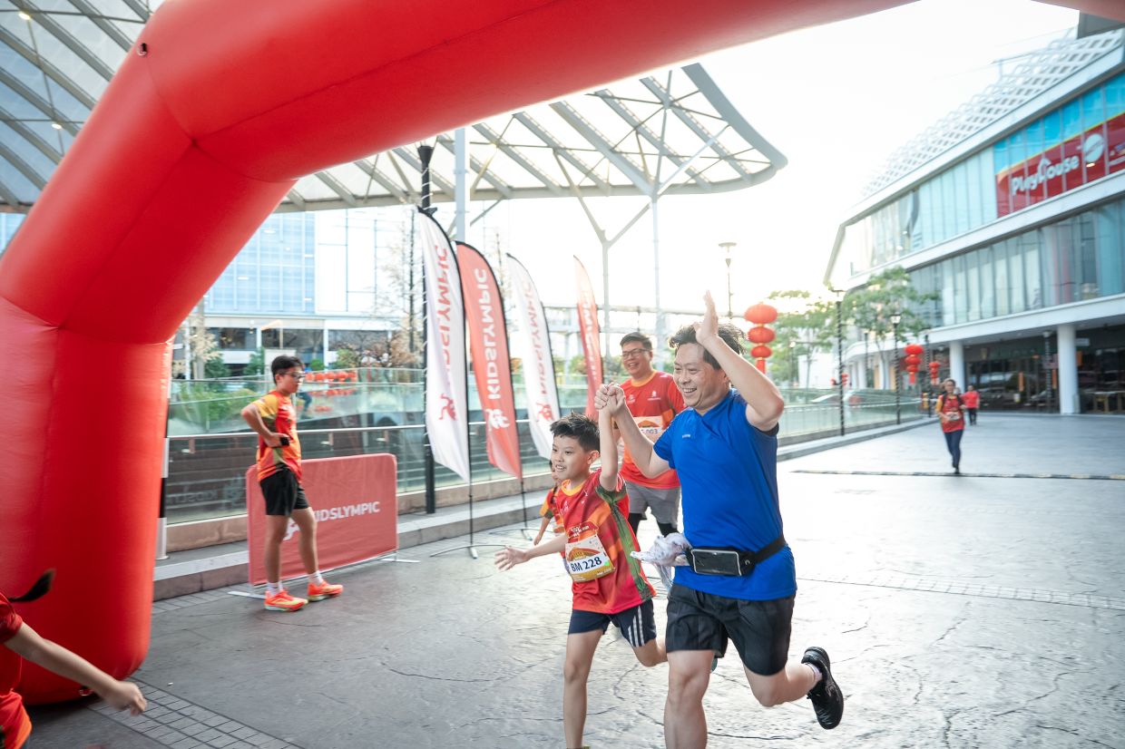Young and old: Participants of the Kidslympic Malaysia Run – Chinese New Year (CNY) edition.