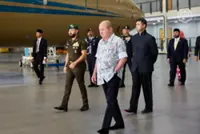 King departs for special visit to Russia