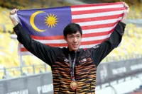 Wong on song as he leaps to Malaysia's 55th gold at Para Asean Games