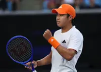 Tennis-Tien upsets Medvedev again at Australian Open in straight-sets win