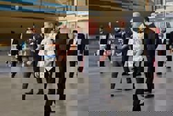 King departs for special visit to Russia