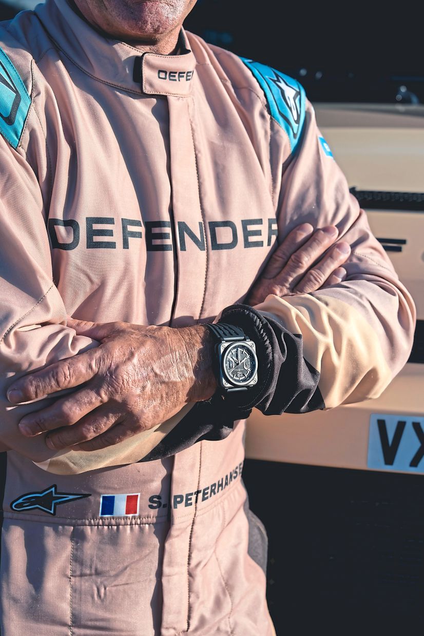 Bell & Ross is the Official Timekeeper Partner for the Defender Rally. — Photos: Bell & Ross