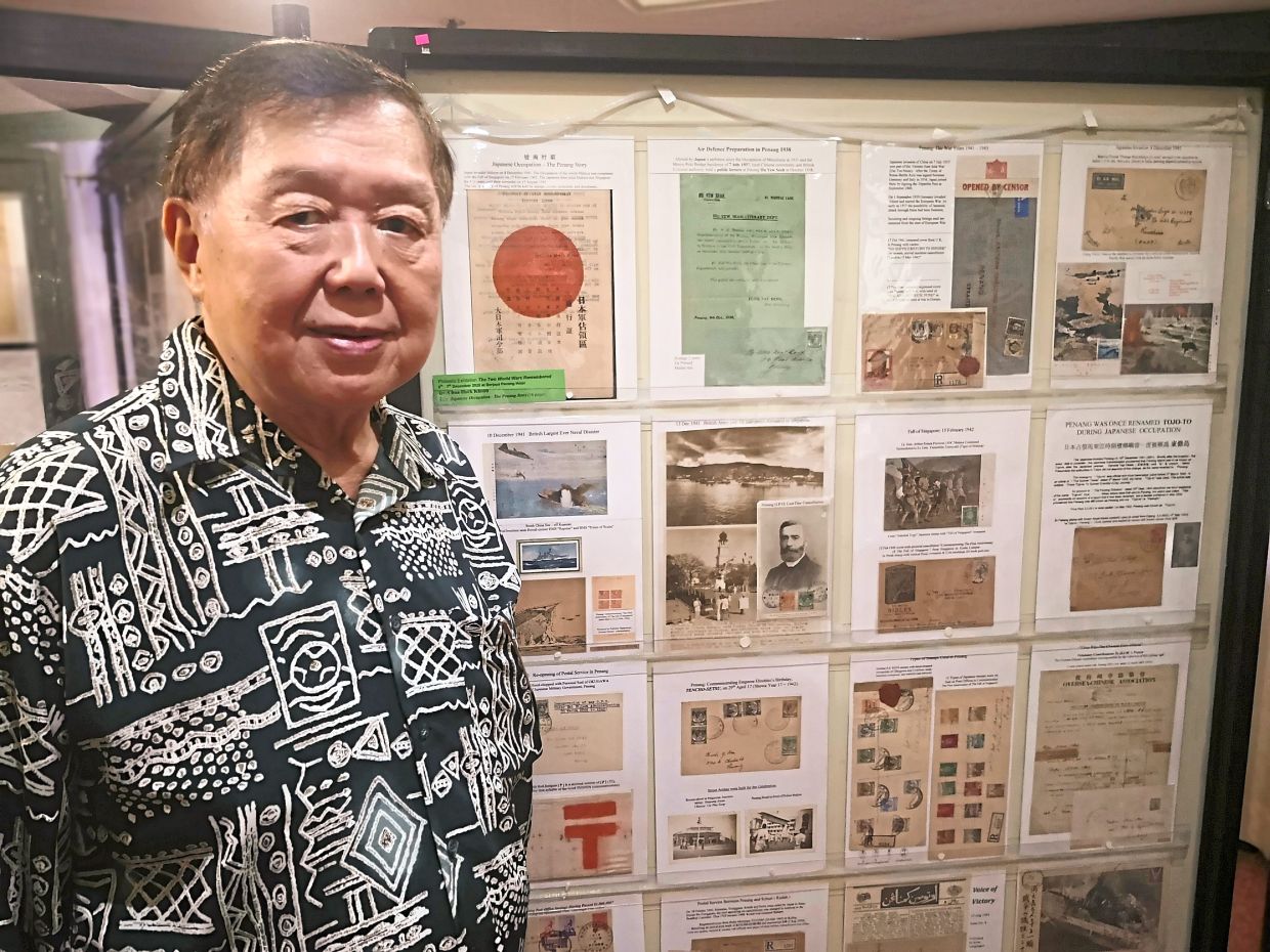 Dr Chua is an authority on Japanese Occupation narratives related to Penang. — Photos: ALAN TEH LEAM SENG