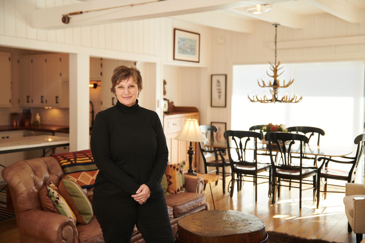 Lively, a Kindred member who allows strangers she meets on the app to stay in her Nathrop, Colorado, home while she’s away, at her home. — Theo Stroomer/The New York Times