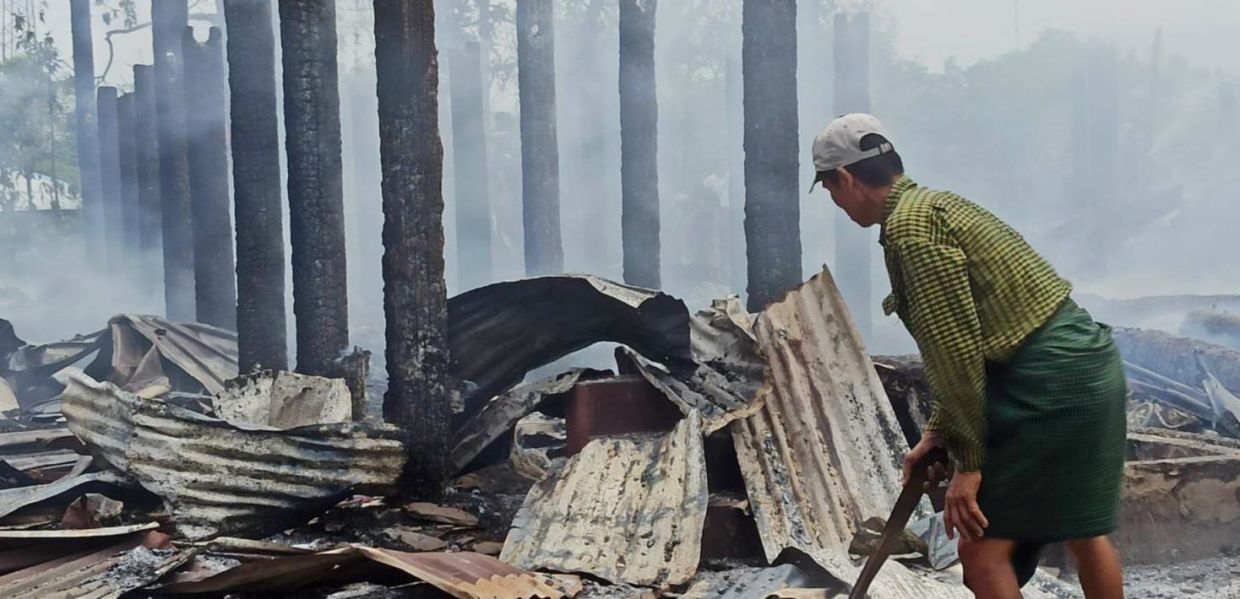 Myanmar uses 'ghost ships' to import aviation fuel for deadly air attacks, Amnesty says