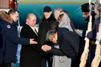 Sultan Ibrahim arrives in St Petersburg for special visit