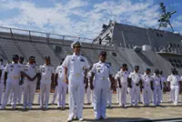 US warship visit to the Cambodia base shows continued warming ties between the two countries