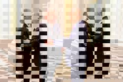 Putin welcomes King at St Petersburg's Hermitage Museum