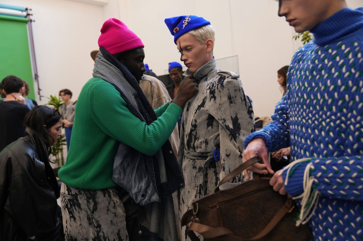 Italy of "many colours": Pushing for diversity on the fashion runways of Milan