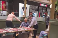 Dr M makes first public appearance after hip fracture