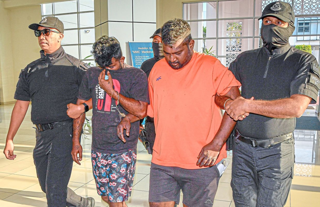 Men plead not guilty to robbery, rape charges