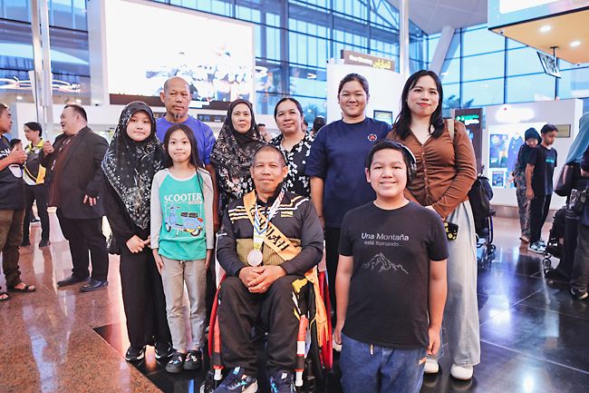Hero’s welcome for Brunei's Para athletes