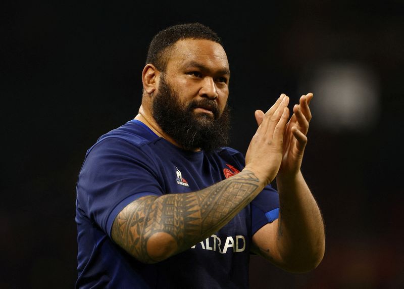 Rugby-France prop Atonio forced to retire after cardiac incident