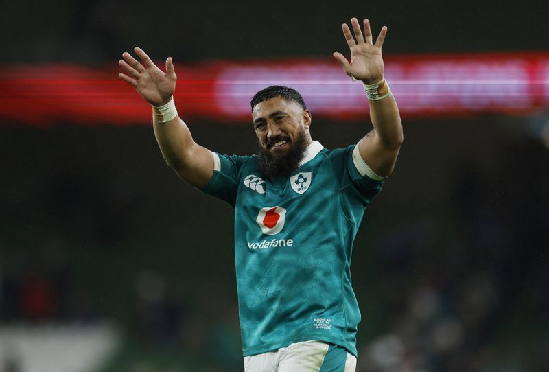 Rugby-Ireland's Aki dropped from squad for disciplinary reasons