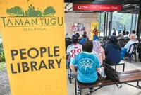 Real stories unfold at Tmn Tugu library of life