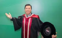 Action star Donnie Yen receives honorary doctorate from Hong Kong university