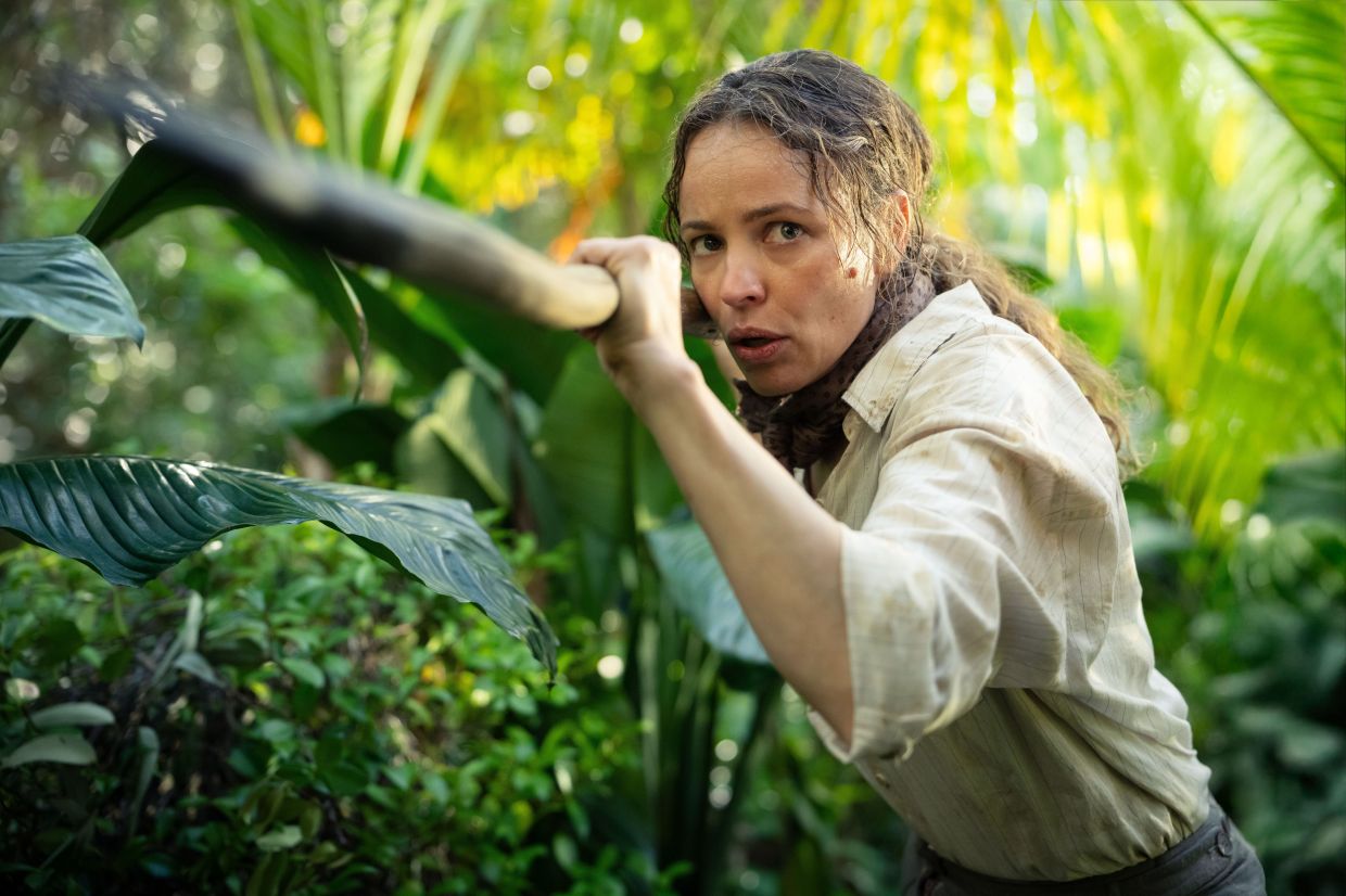 Always speak softly and carry a big stick when stuck in a jungle.