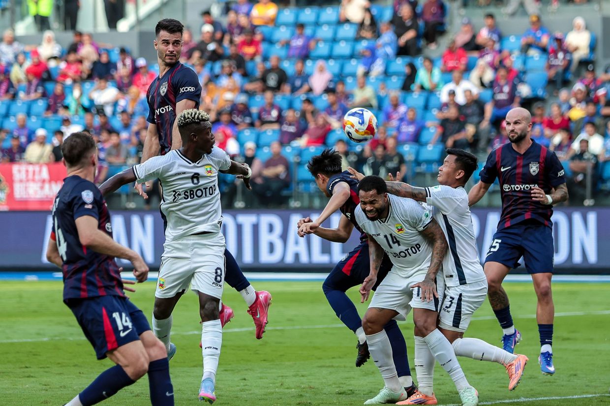 Mixed-heritage trio, Bergson and Co lead JDT into Shopee Cup semis